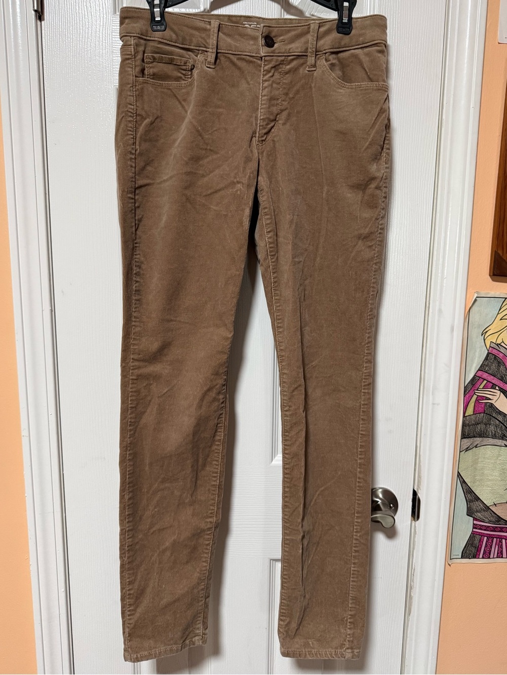 LOFT Brown Skinny Corduroy Jeans